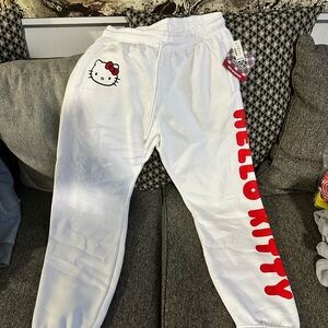Hello Kitty sweatpants Sz. Large